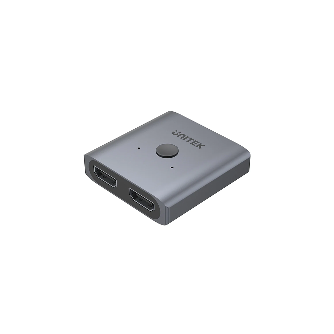 Unitek 4K Aluminium HDMI 2.0 Switch 2-To-1 Bi-Directional in Qatar Unitek 4K Aluminium HDMI 2.0 Switch 2-To-1 Bi-Directional in Qatar
